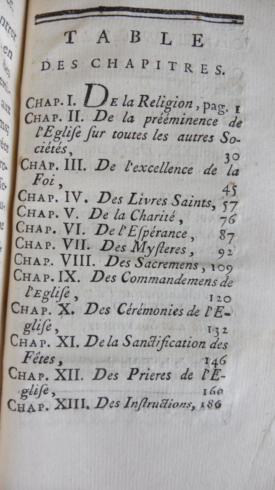 Le Langage de la religion (Caraccioli) 1763