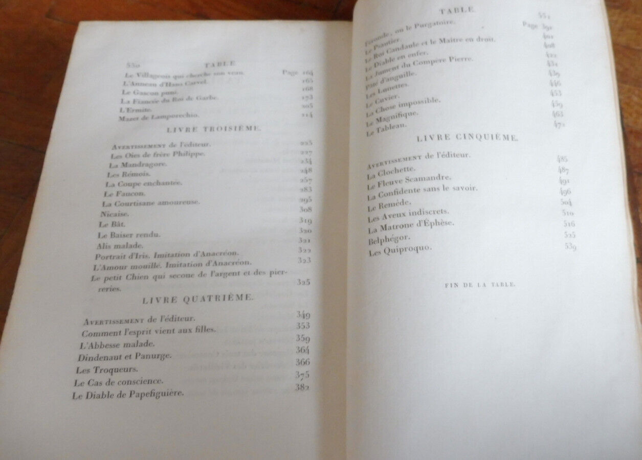 Contes et nouvelles en vers ( La Fontaine) 1822