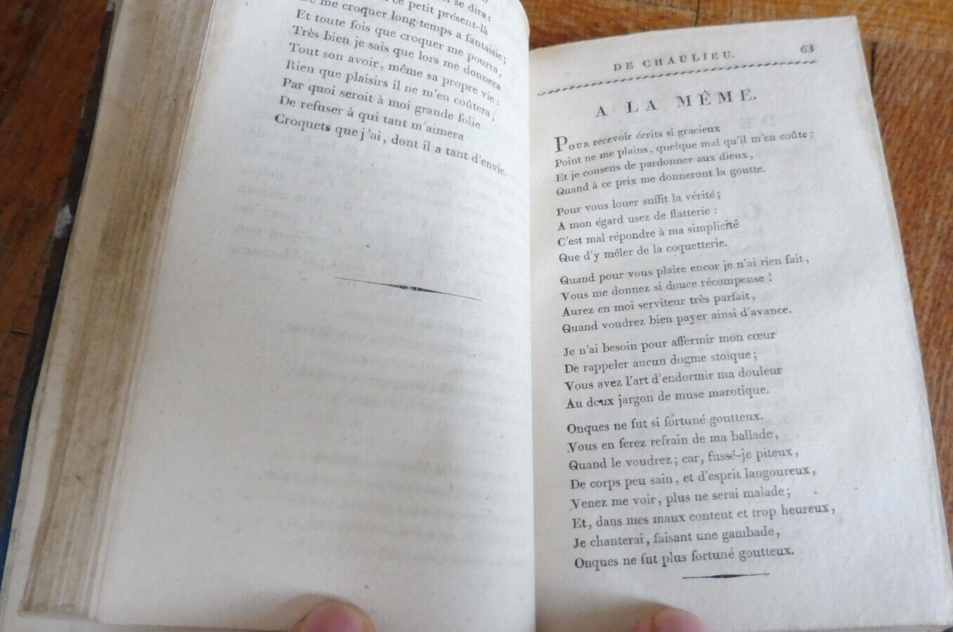 Poésies de Chaulieu (Guillaume Amfrye de Chaulieu) 1803