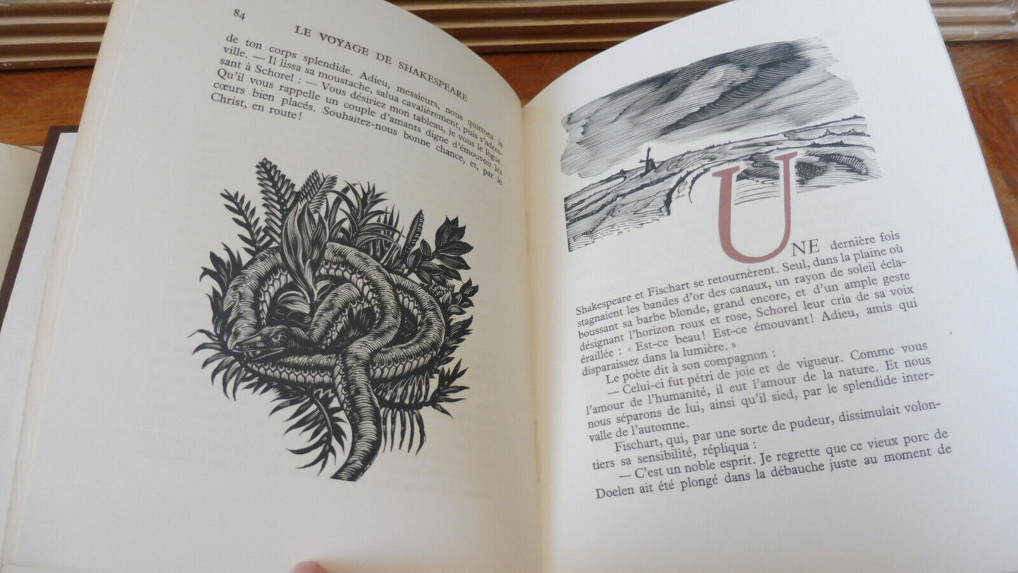 Le Voyage de Shakespeare (Léon Daudet) 1943 illus. Léon Masson 2/2