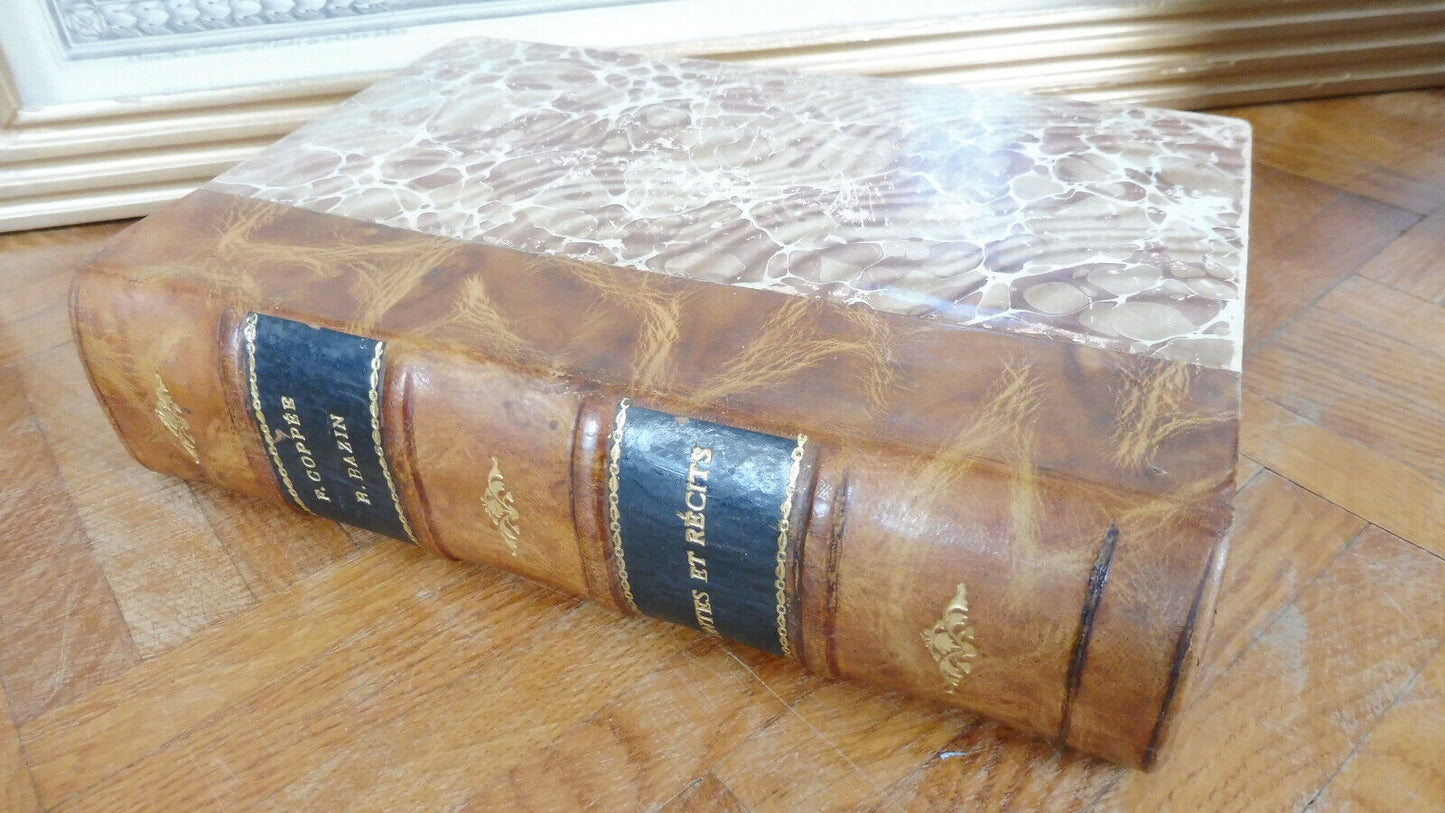 Oeuvres de François Coppée + Oeuvres de René Bazin 9 vol. en 1 tome