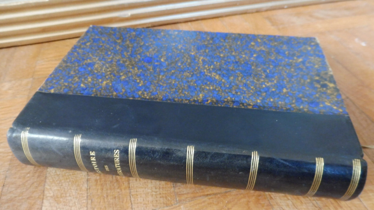 Histoire des littératures anciennes et modernes 1882