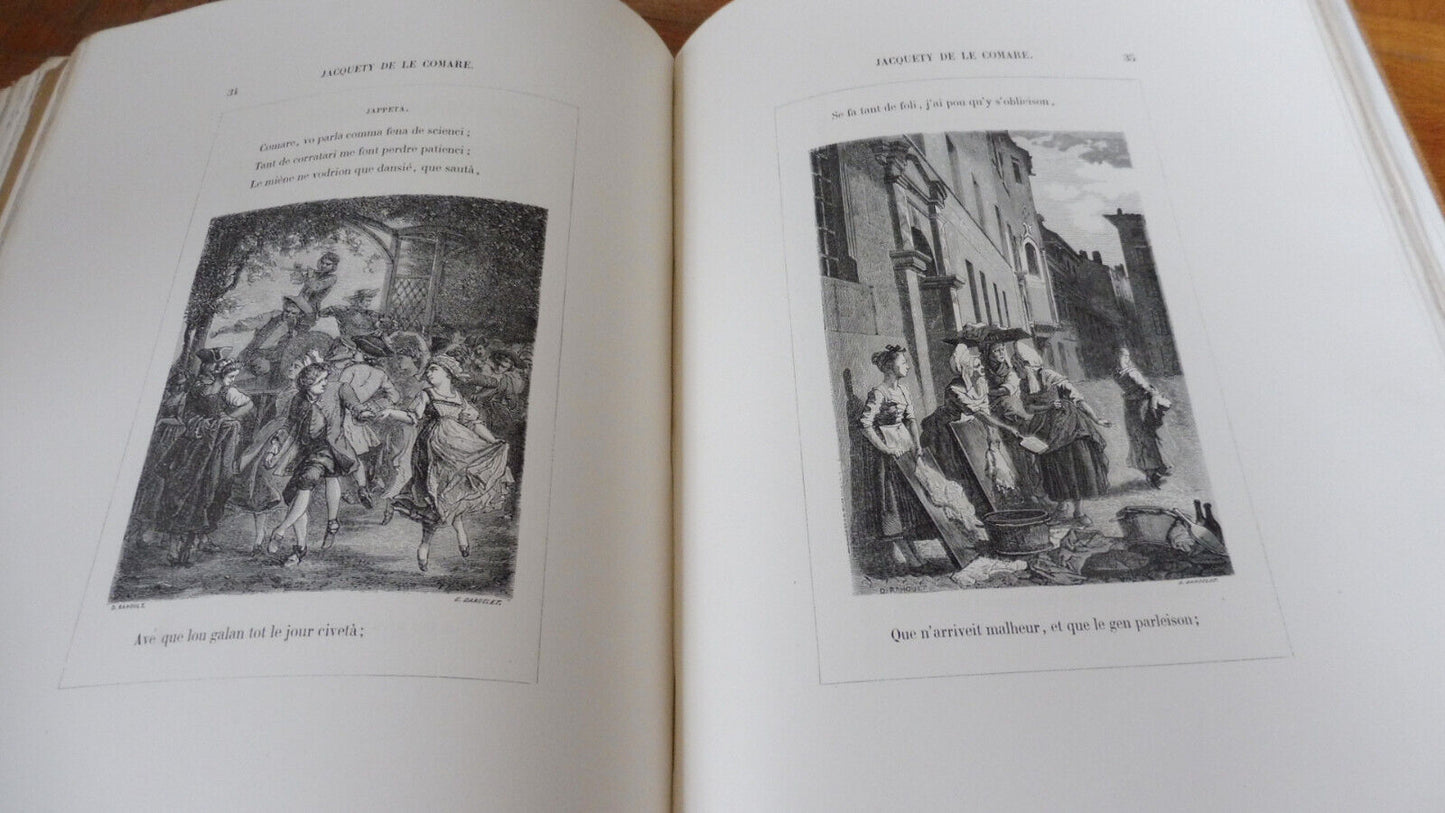 Grenoblo Malhérou (Blanc dit La Goutte) 1864 illus. Rahoult, Dardelet DAUPHINE