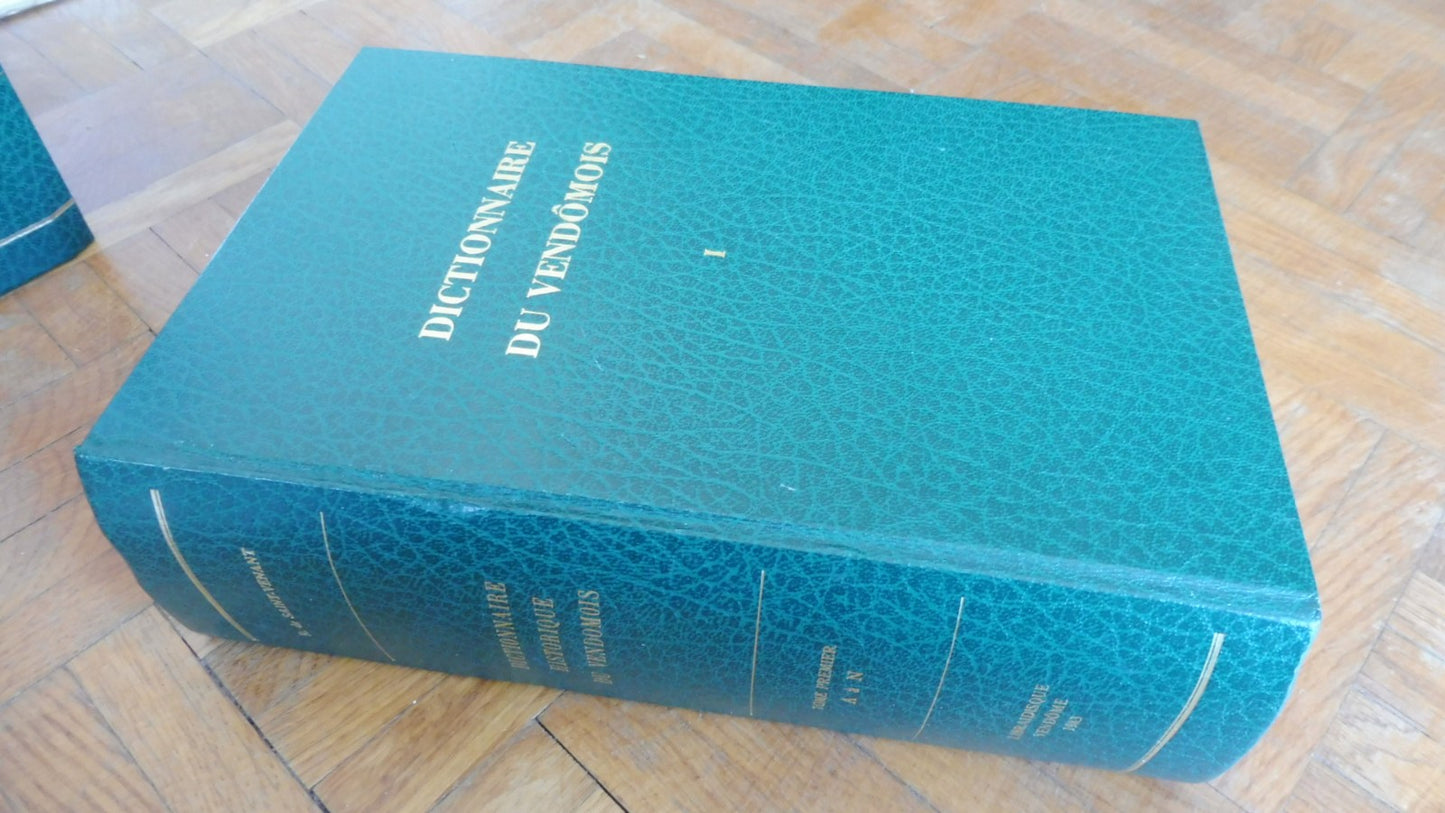 Dictionnaire historique du vendômois (R. De Saint-Venant) 1983 2/2