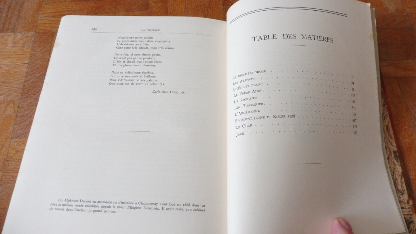 Théâtre (Alphonse Daudet) 1930-31 2/2