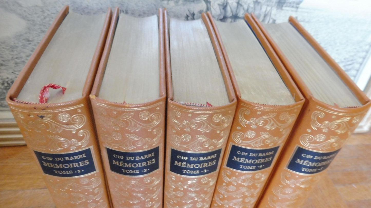 Mémoires de la Comtesse Du Barry 1967 5/5 JEAN DE BONNOT