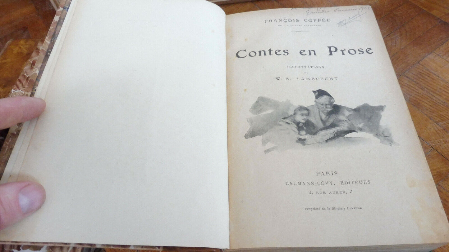 Oeuvres de François Coppée + Oeuvres de René Bazin 9 vol. en 1 tome