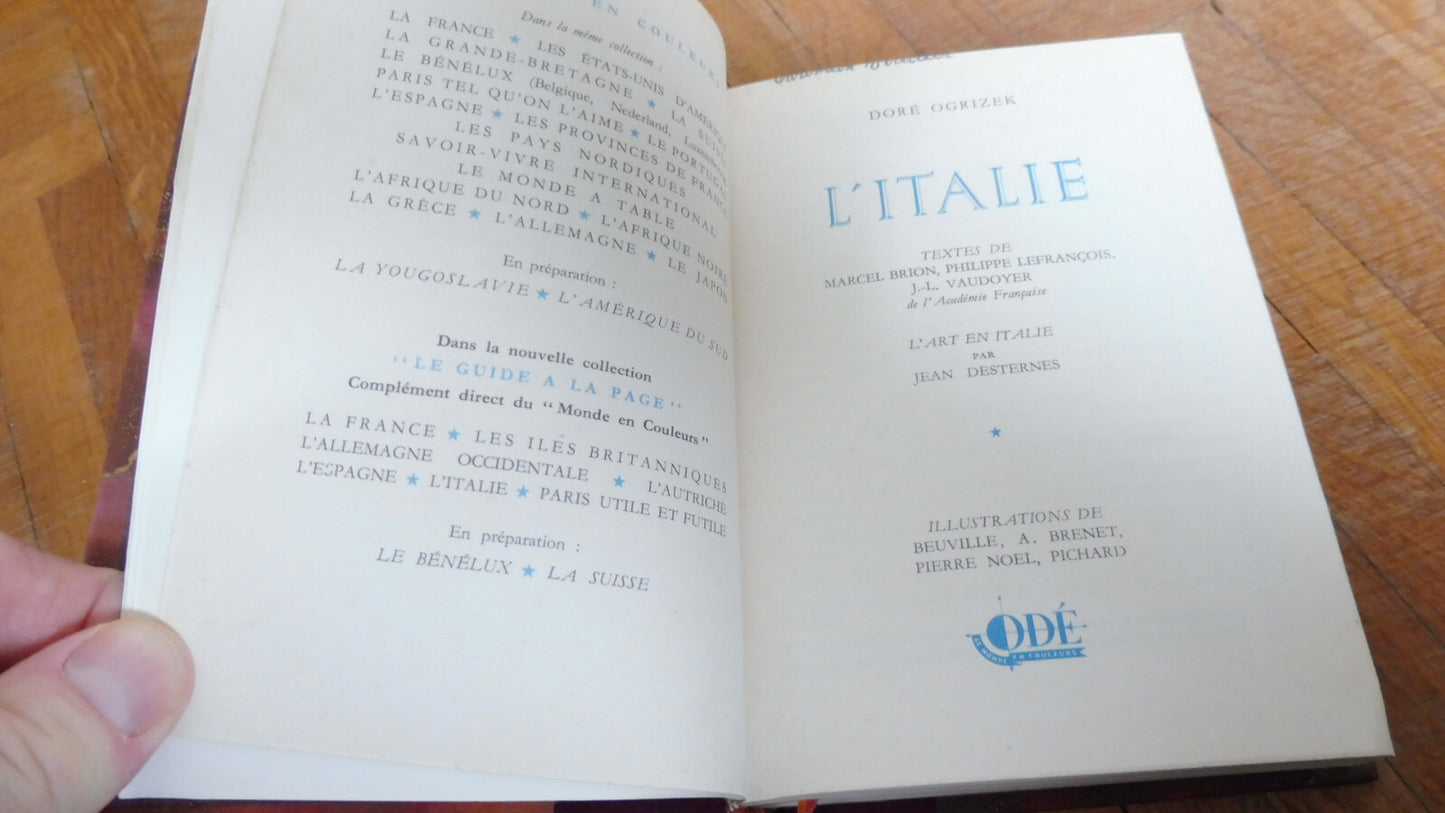 L'Italie (Doré Ogrizek) 1954