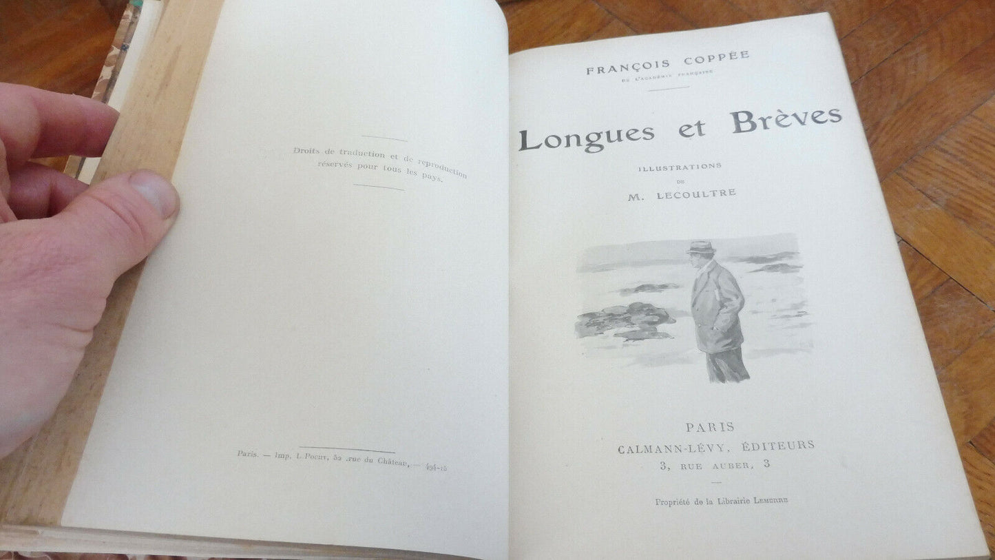 Oeuvres de François Coppée + Oeuvres de René Bazin 9 vol. en 1 tome