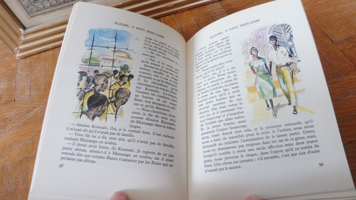 Pleure, ô pays bien aimé (Alan Paton) 1962 illus. Reschofsky