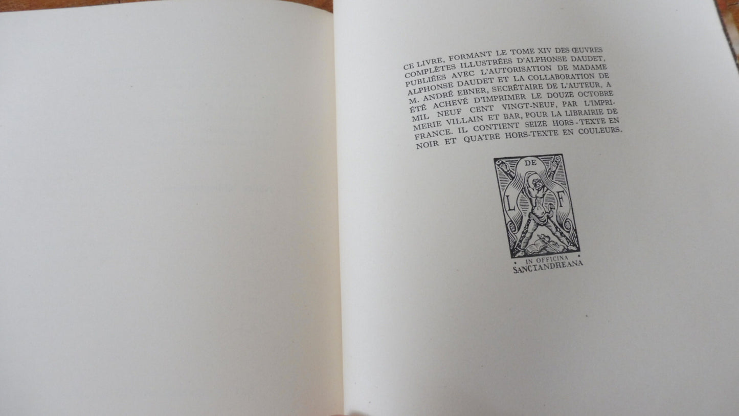 Vie d'Enfant. Le Valet de ferme (Alphonse Daudet) 1929 illus. Girieud