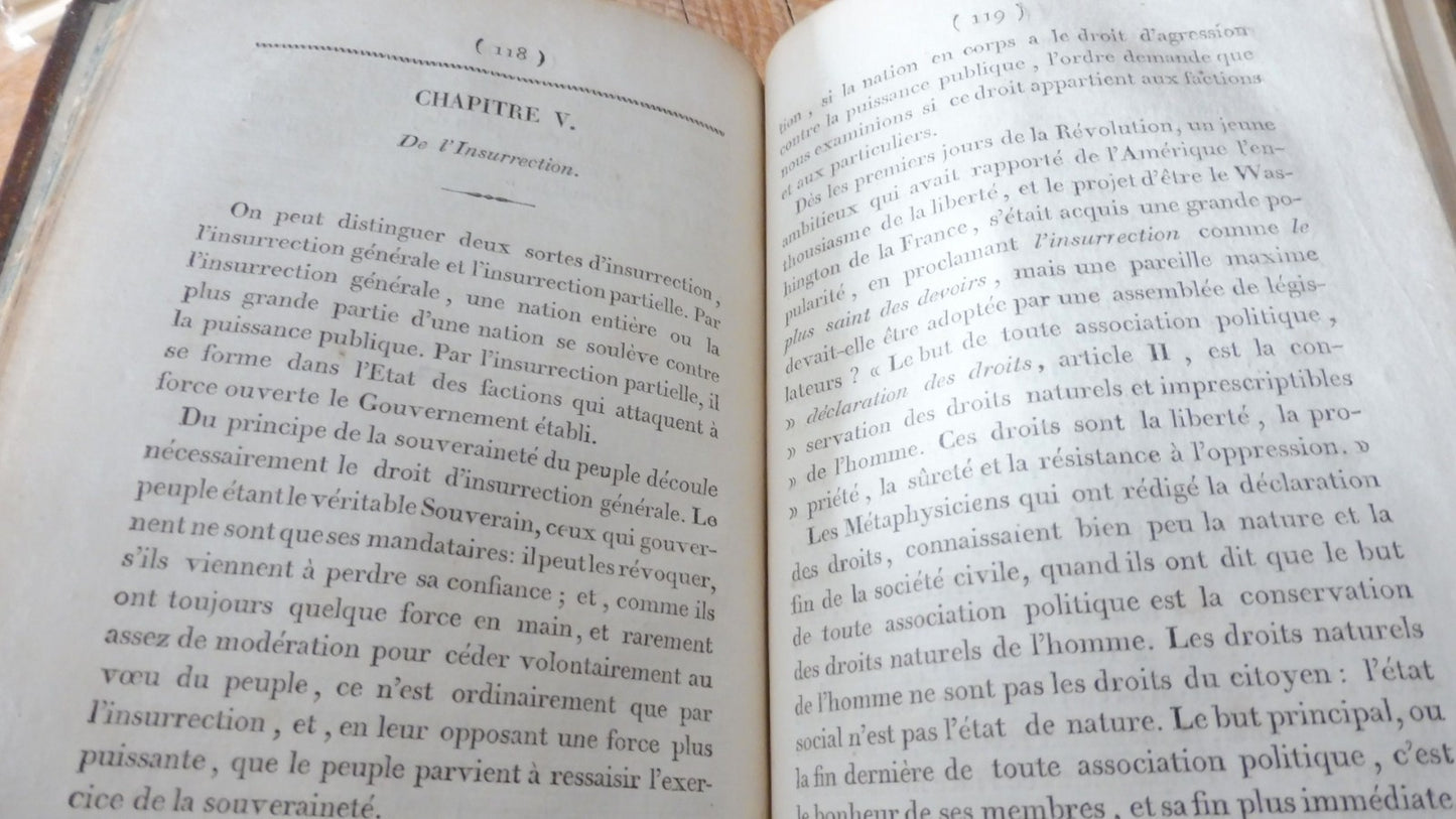 Défense de l'ordre social contre les principes de la révolution frrançaise (Duvoisin) 1829