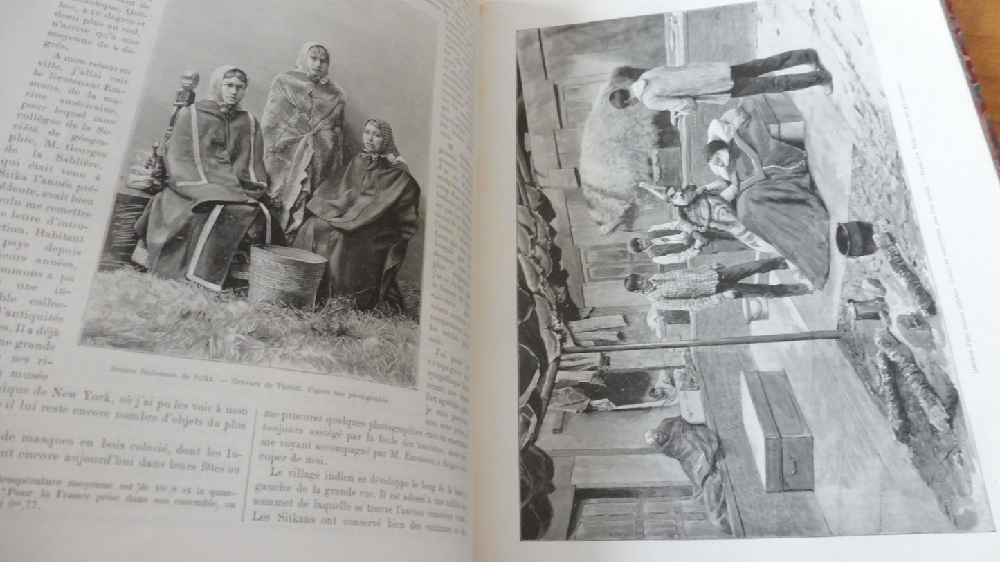 Le Tour du monde. Année 1891 (E. Charton) 1891 CORSE, GUINEE, TONKIN, RUSSIE...