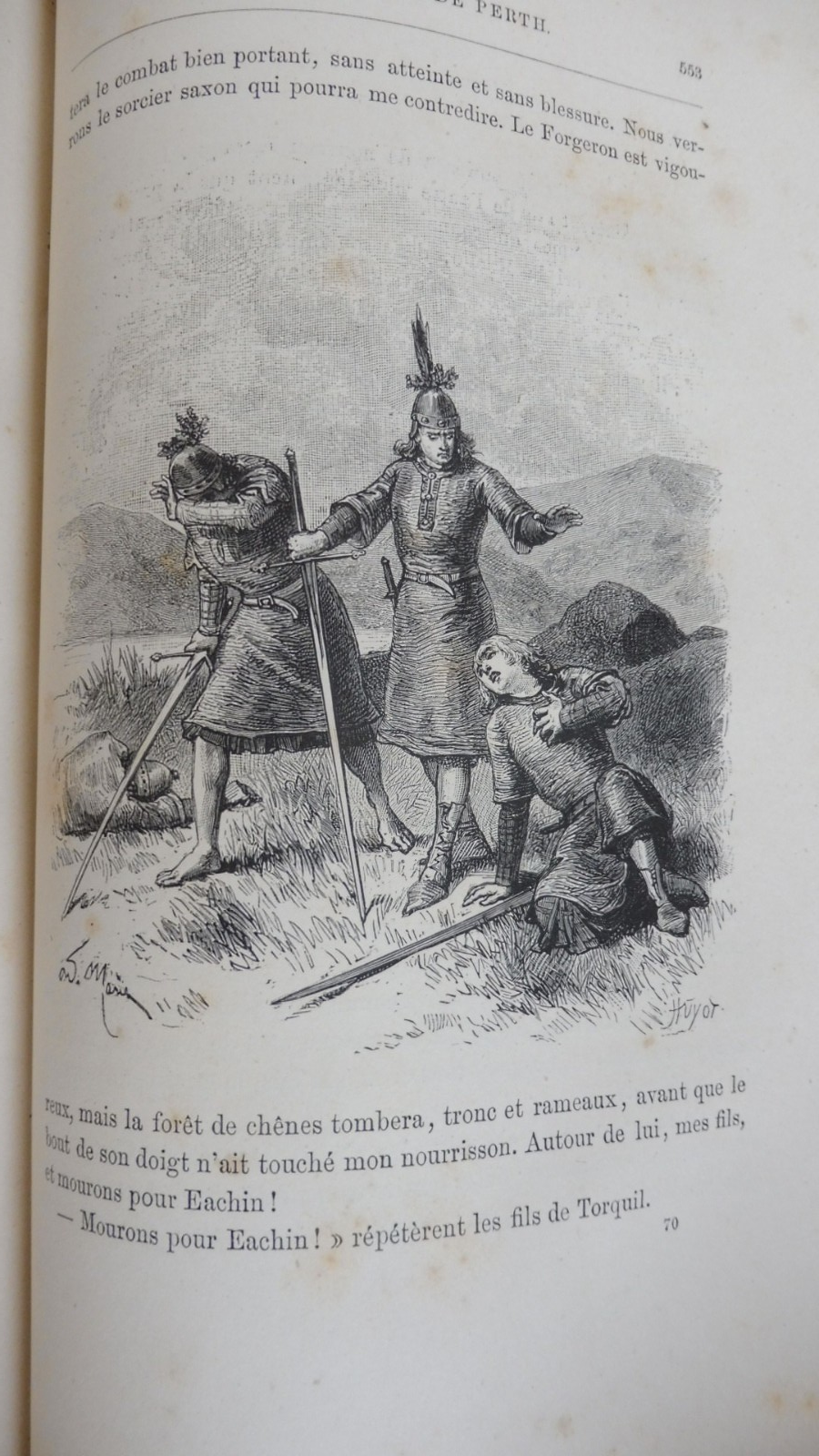 La Jolie fille de Perth (Walter Scott) 1883 illus. Detti, Gosselin...