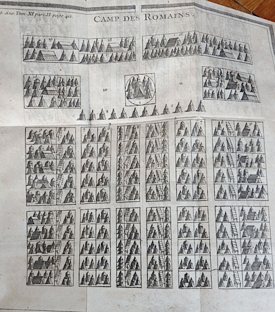 Histoire ancienne des Egyptiens, des Carthaginois... (Ch. Rollin) 1731-65 14 vol