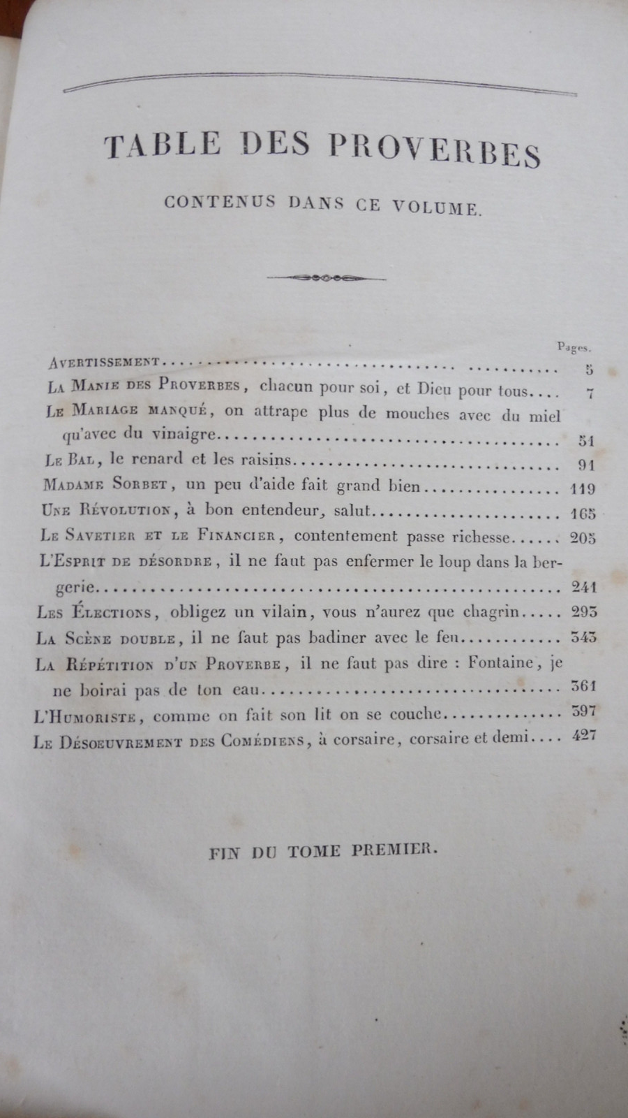Proverbes dramatiques (Théodore Leclercq) 1935-1936