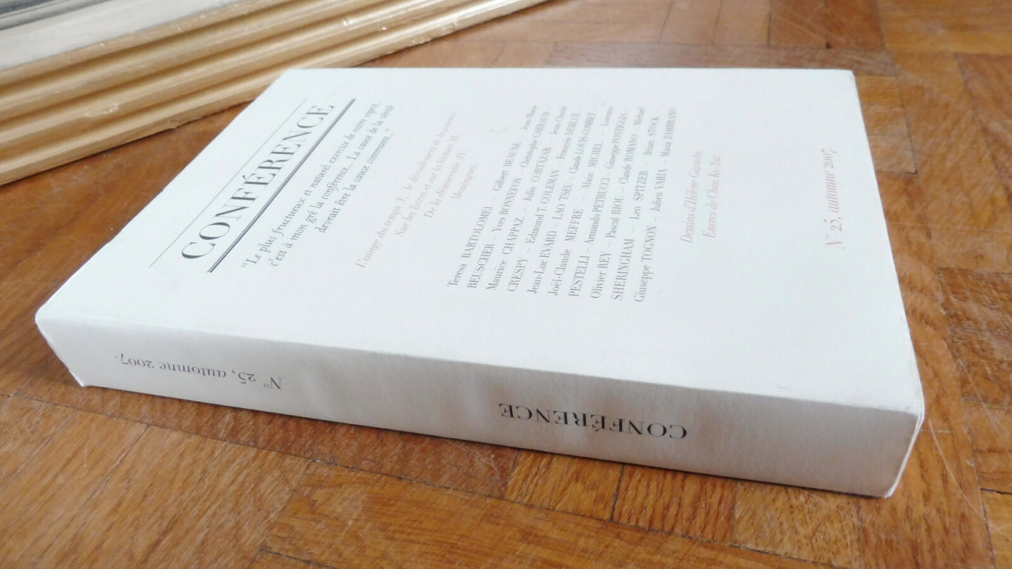 Revue Conférence n°25 (2007)