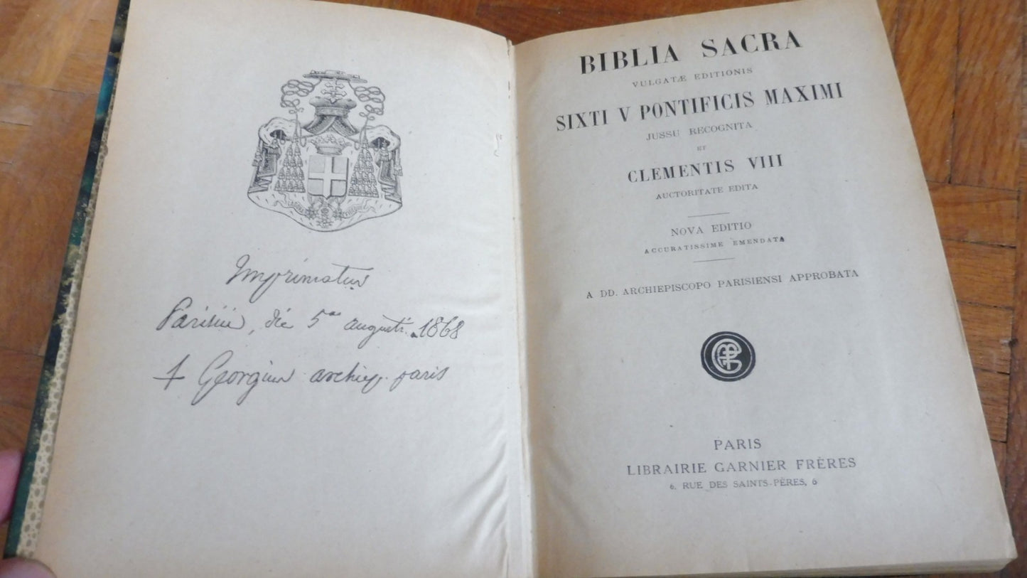 Biblia sacra. Vulgate 1922