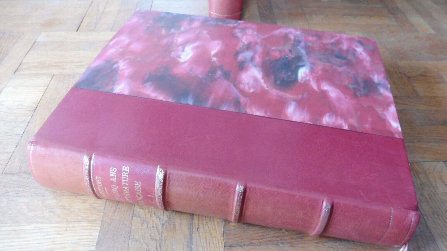 Vingt-cinq ans de littérature française (E. Montfort) s.d. 2/2 SIGNE NUMEROTE