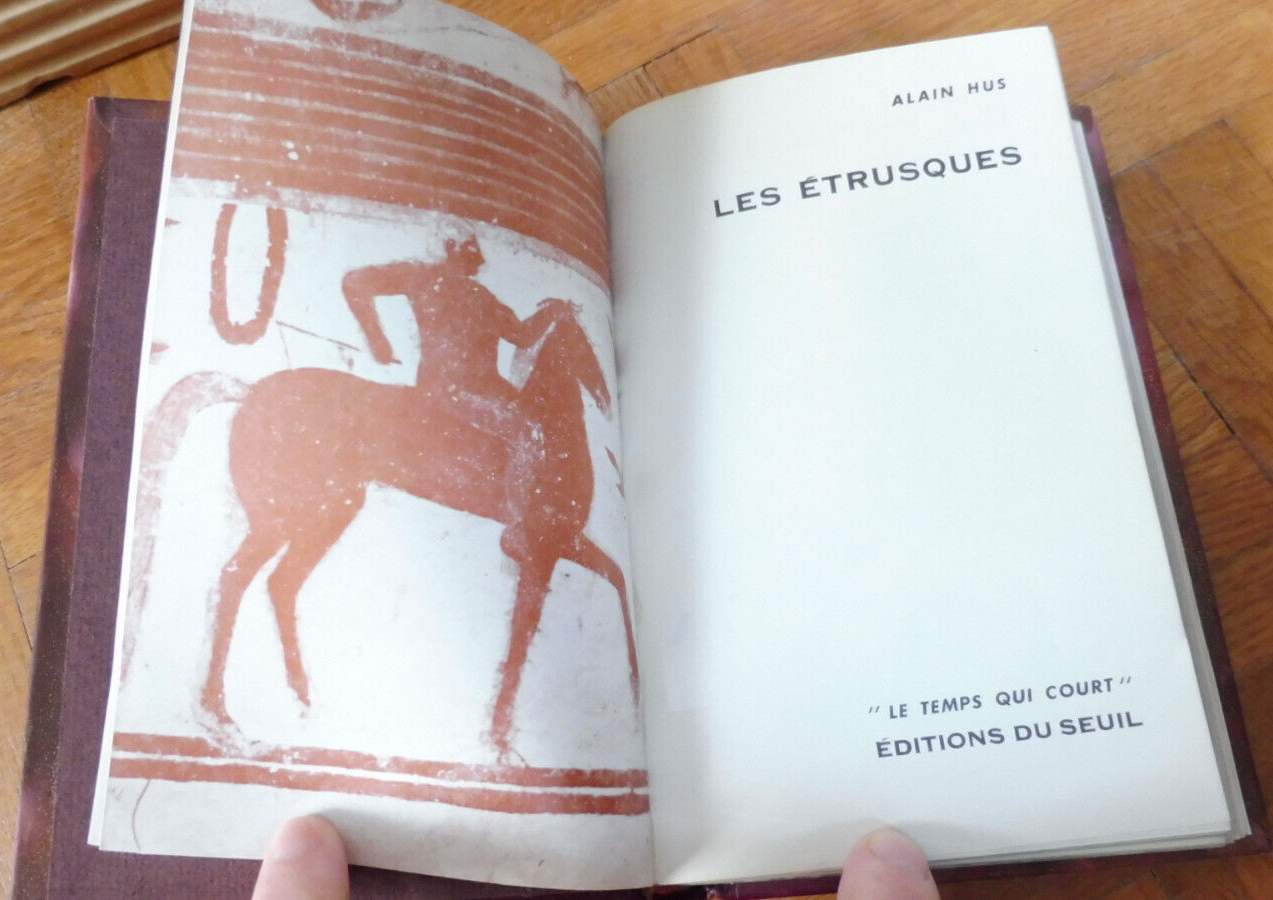 Les Etrusques (A. Hus) + Les Gaulois (R. Pernoud) 2 tomes en 1 vol. 1957-59