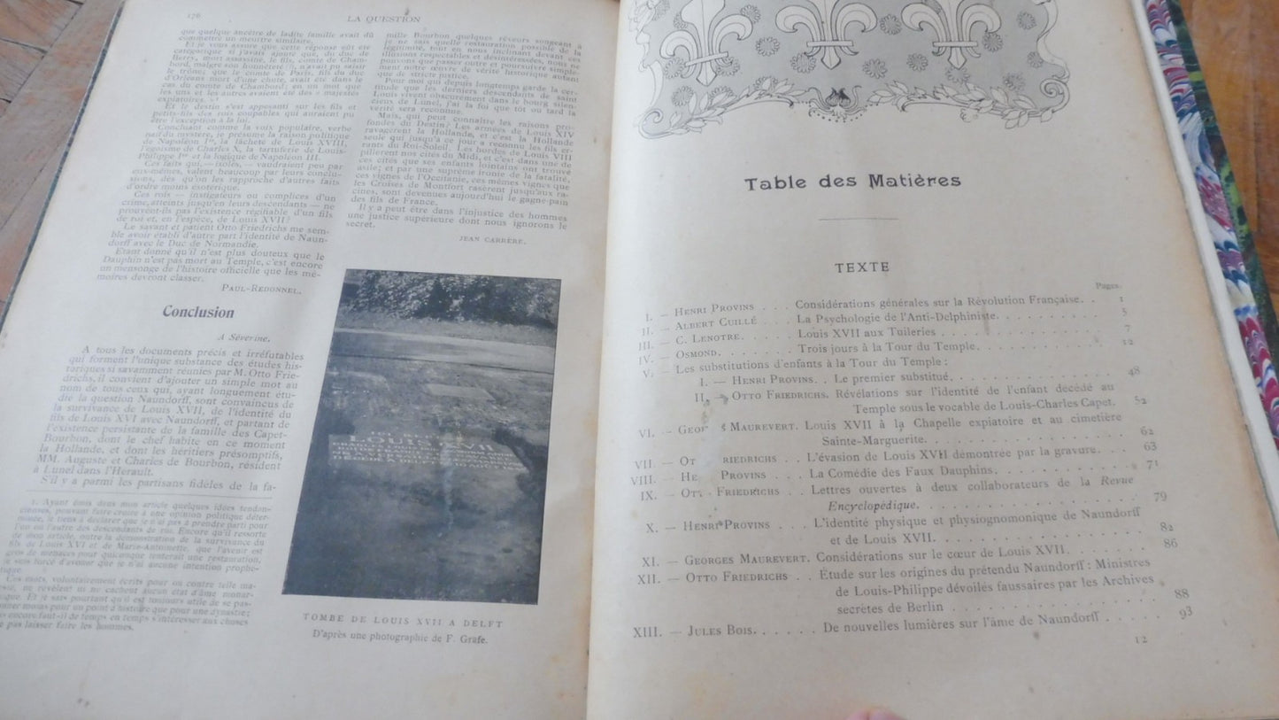 La Question de Louis XVII (Otto Friedrichs) 1900