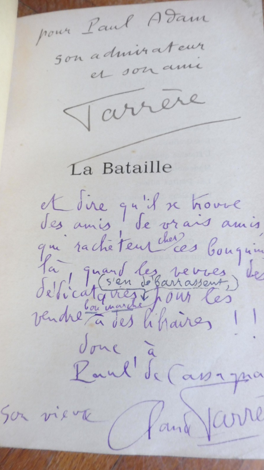 La Bataille (Claude Farrère) 1911 2 ENVOIS