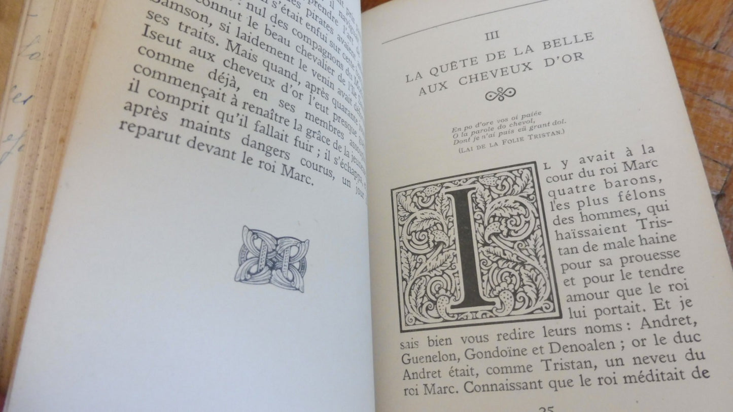 Le Roman de Tristan et Iseut (Bédier) 1924