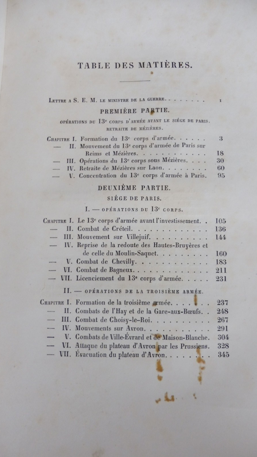 Campagne de 1870-71. Le Siège de paris (Général Vinoy) 1872