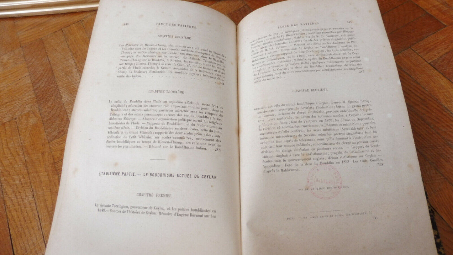 Le Bouddha et sa religion (Barthélémy de Saint-Hilaire) 1860