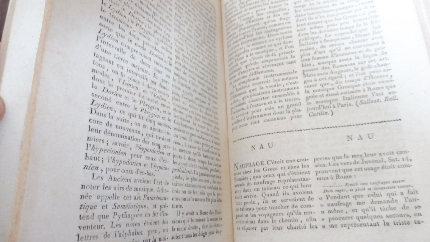 Dictionnaire d'antiquité grecques et romaines (Furgault) 1809