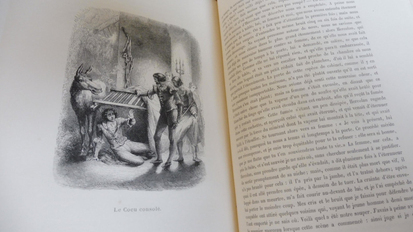 Contes de Boccace (Sabatier de Castres trad.) s.d. illus. Johannot, Grandville..