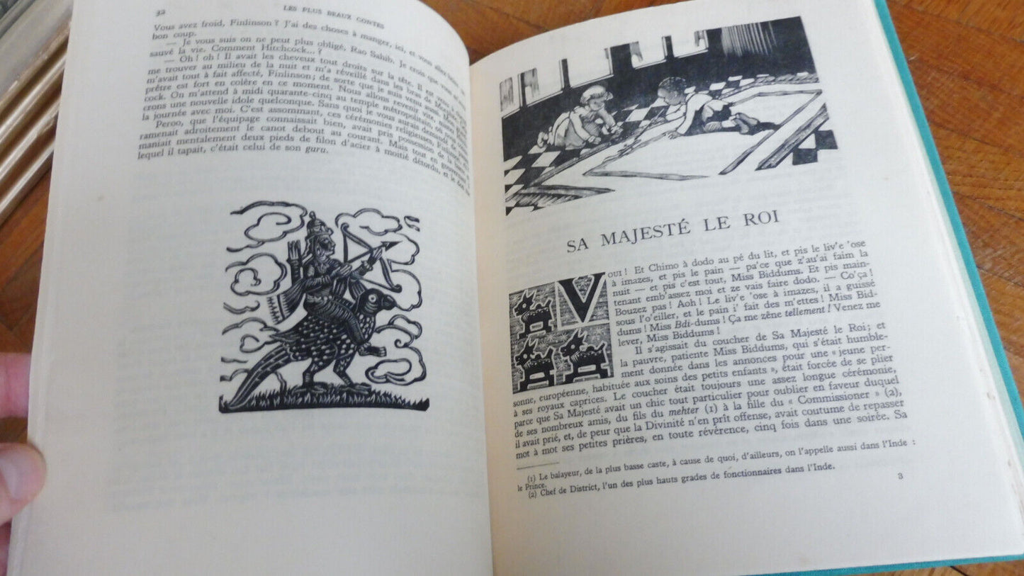 Les Plus beaux contes (Rudyard Kipling) s.d. illus. Renefer