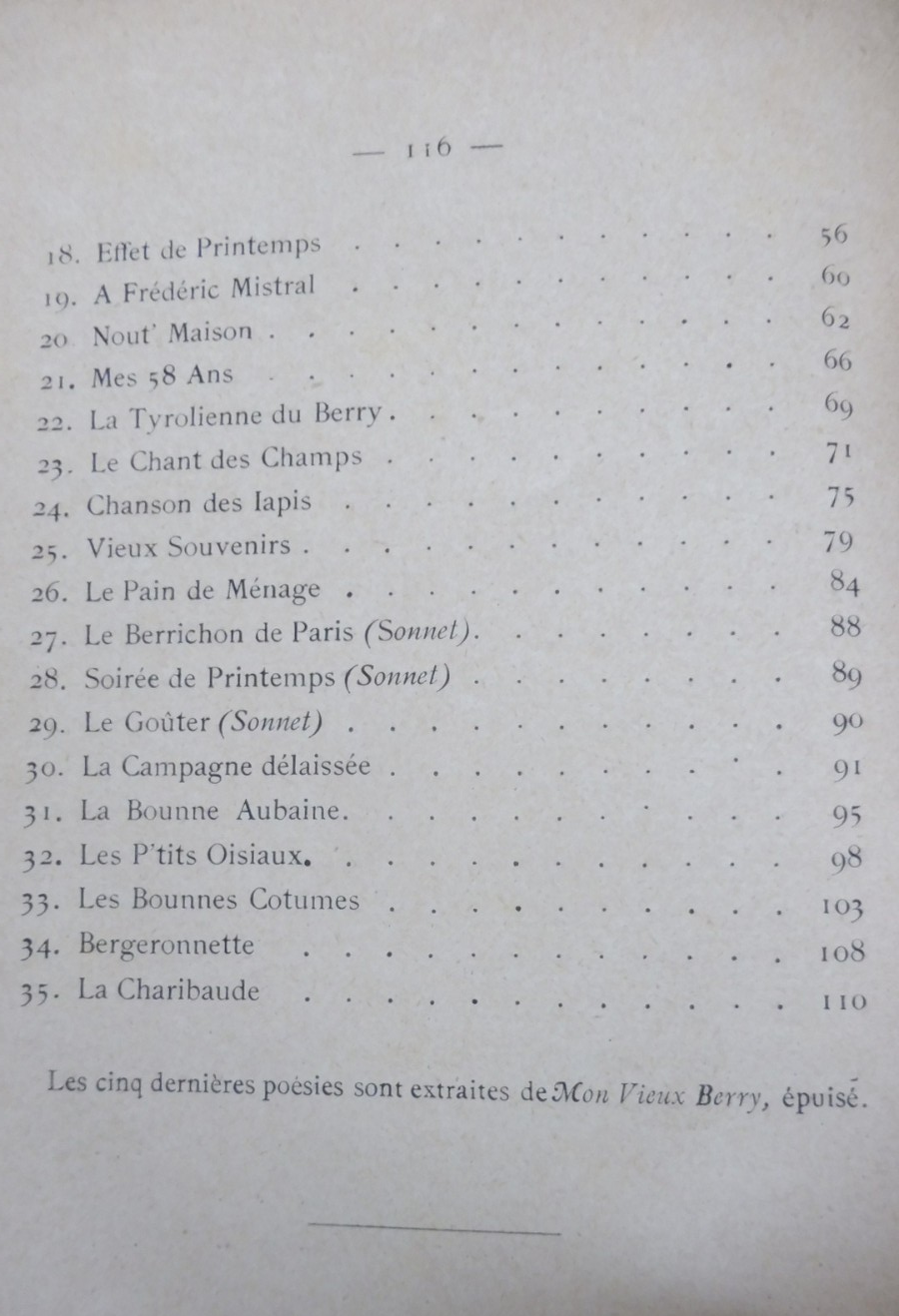 Au Pays du Berry (Jean Rameau) s.d.