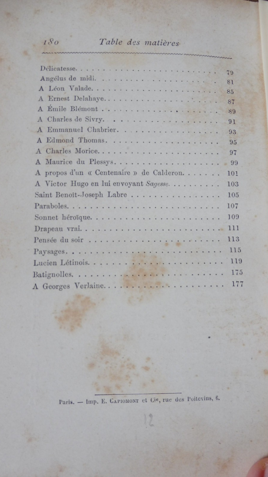 Amour (Paul Verlaine) 1892