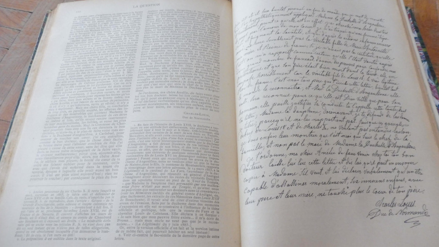 La Question de Louis XVII (Otto Friedrichs) 1900