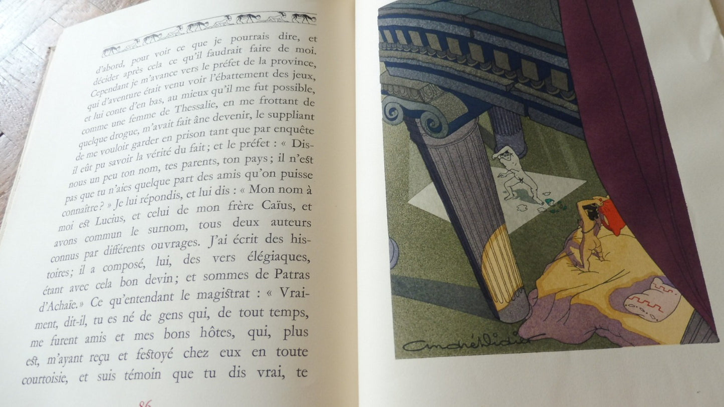 L'âne (Lucius) 1946 illus. Didier NUMEROTE VELIN