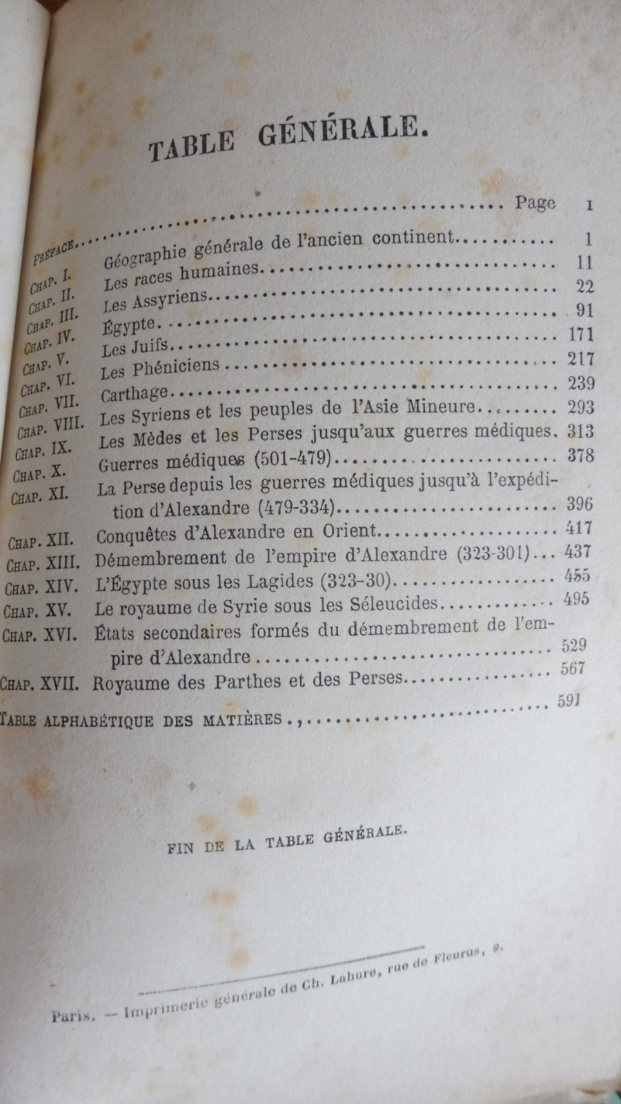 Histoire ancienne de l'Orient (J. J. Guillemin) 1869