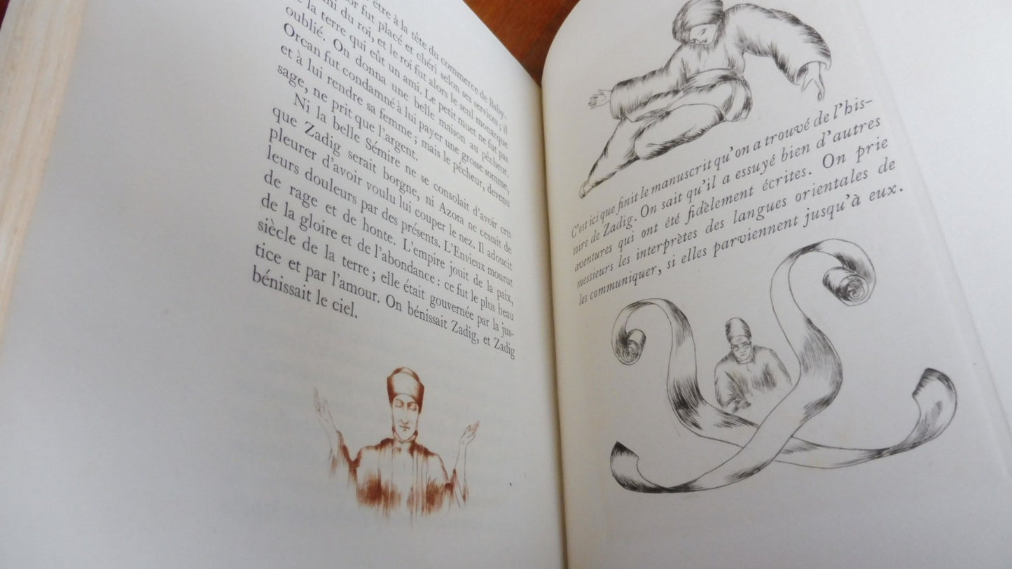 Zadig ou la destinée (Voltaire) 1927 illus. Landa VELIN