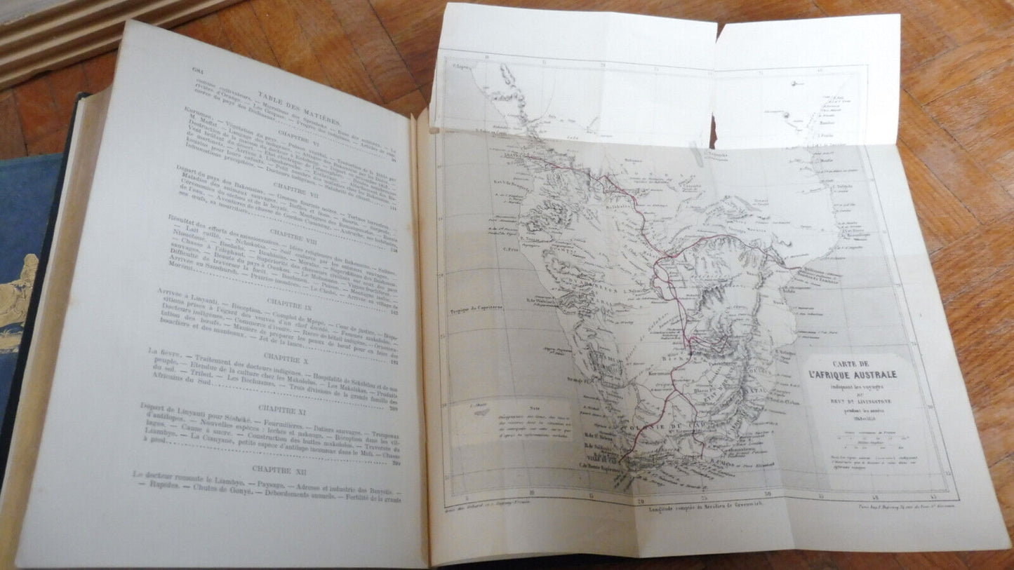 Explorations dans l’intérieur de l'Afrique Australe (D. Livingstone) 1877