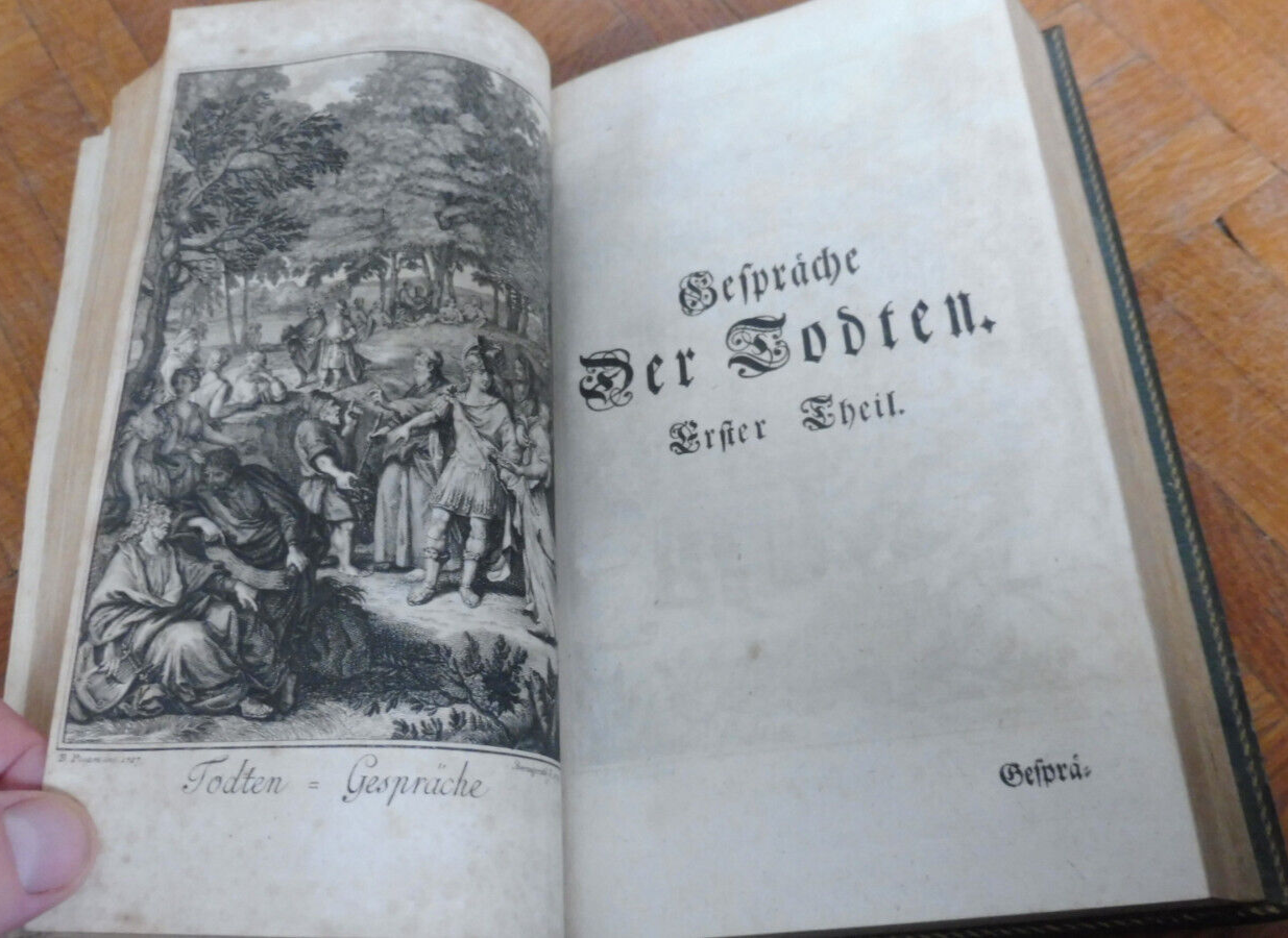 Auserlesene Schriften, nämlich von mehr als einer Welt (Von Fontenelle) 1751