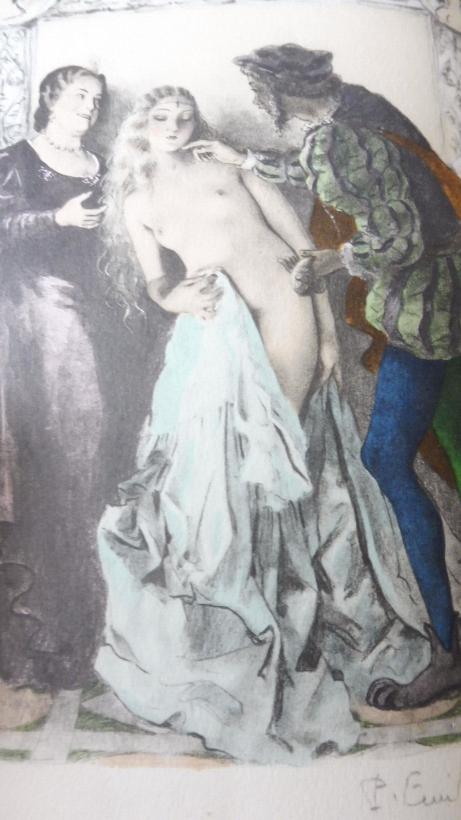 Les Ragionamenti (L'Arétin) 1950 illus. Bécat CURIOSA