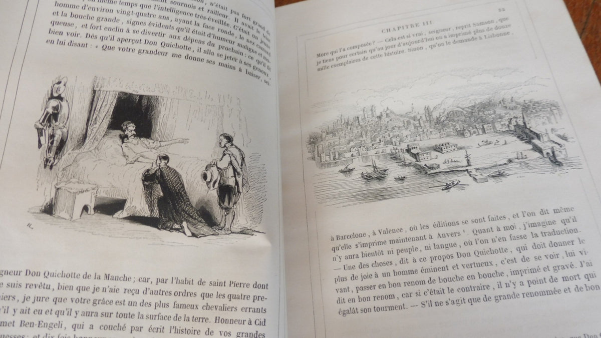 Don Quichotte (Cervantès) 1836 2/2 illus. Johannot