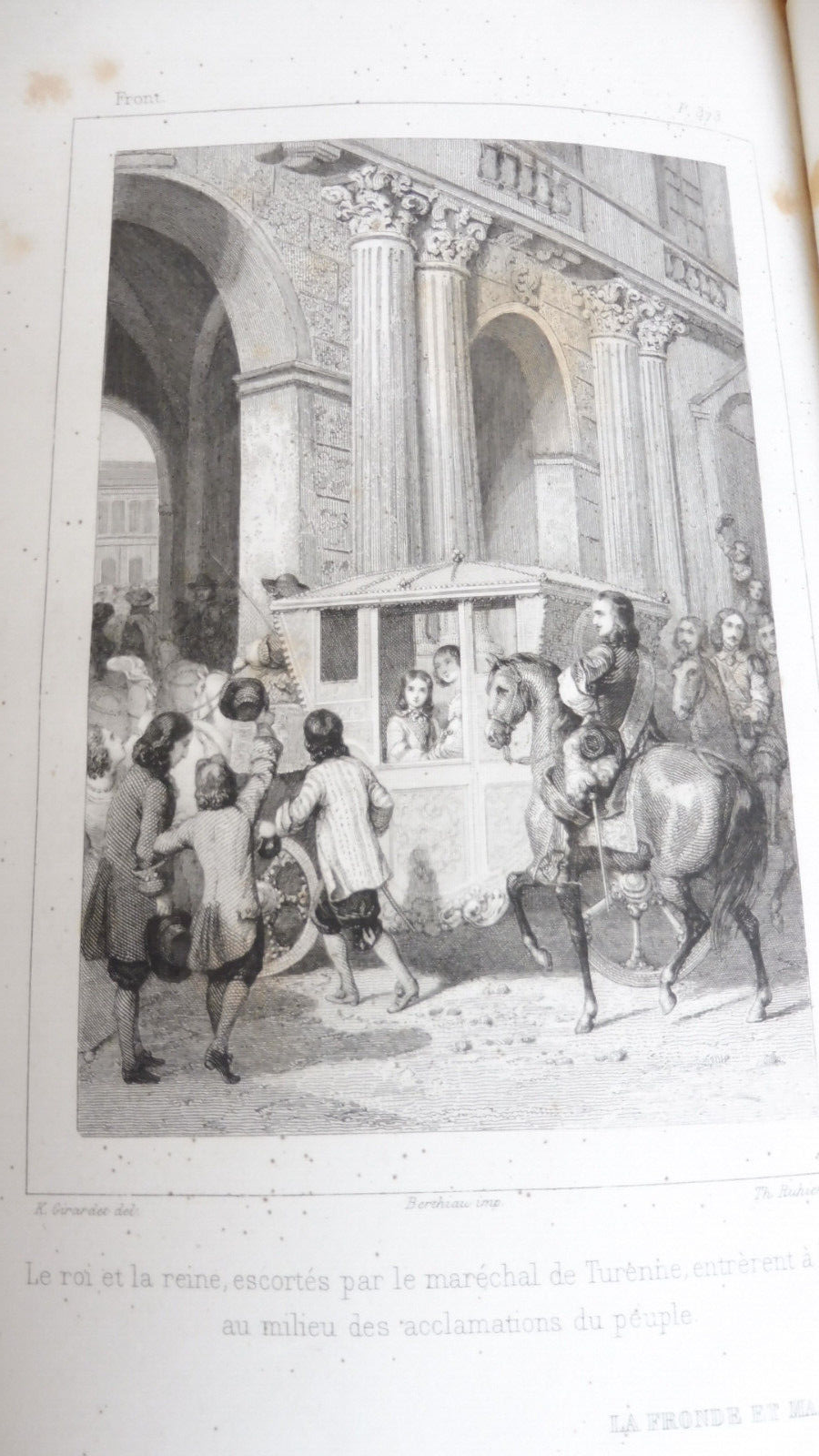La Fronde et Mazarin (M. Todière) 1852