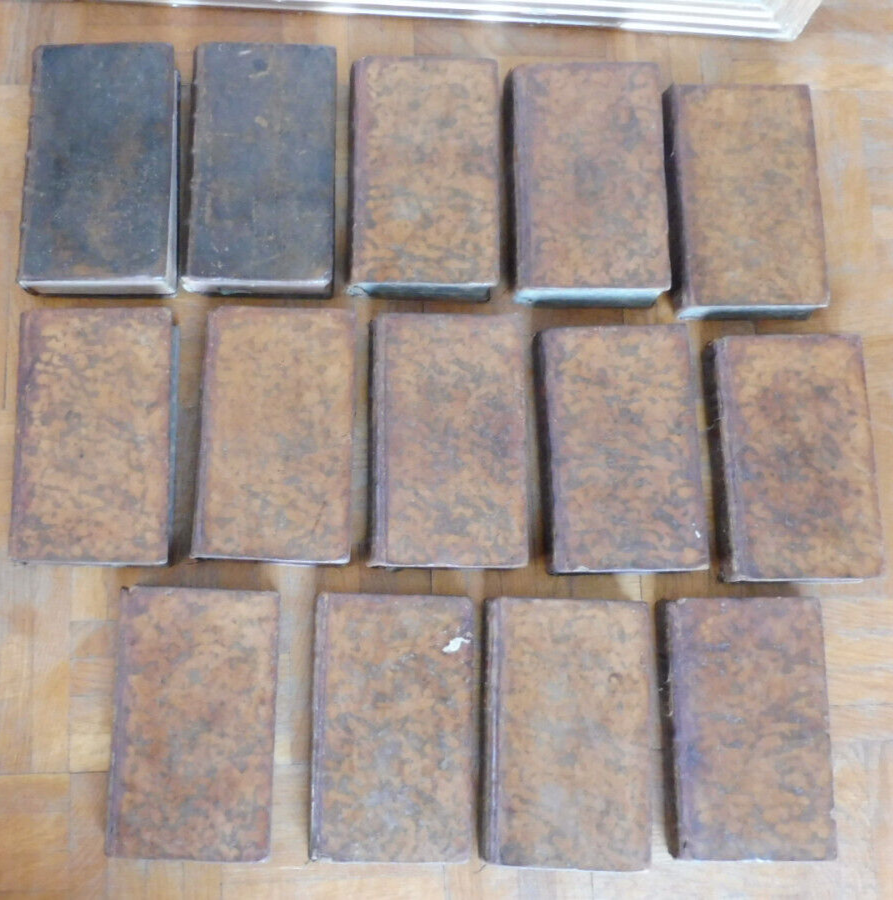 Histoire ancienne des Egyptiens, des Carthaginois... (Ch. Rollin) 1731-65 14 vol
