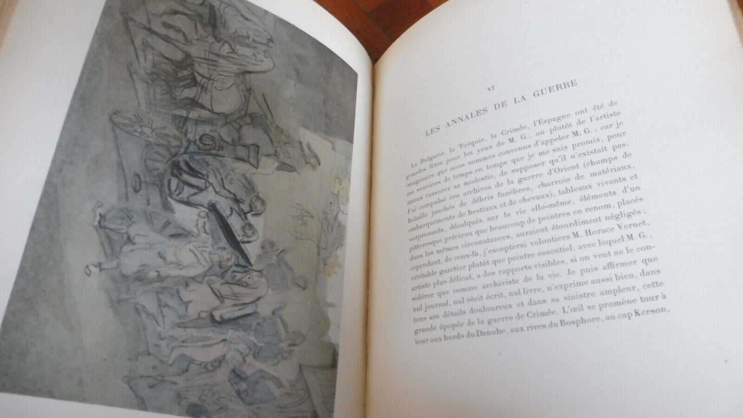 Charles Baudelaire le peintre de la vie moderne (C. Guys) 1923 illus. C. Guys