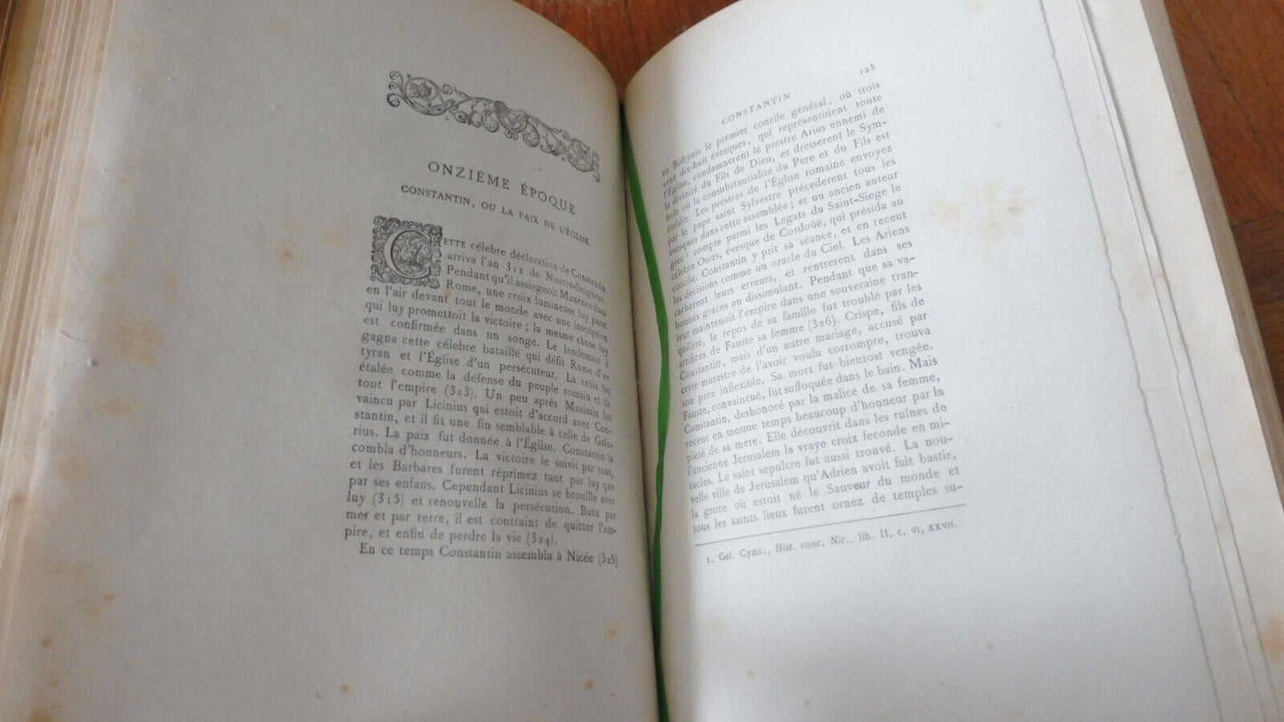 Discours sur l'histoire universelle (Bossuet) 1885 CHINE 2/2
