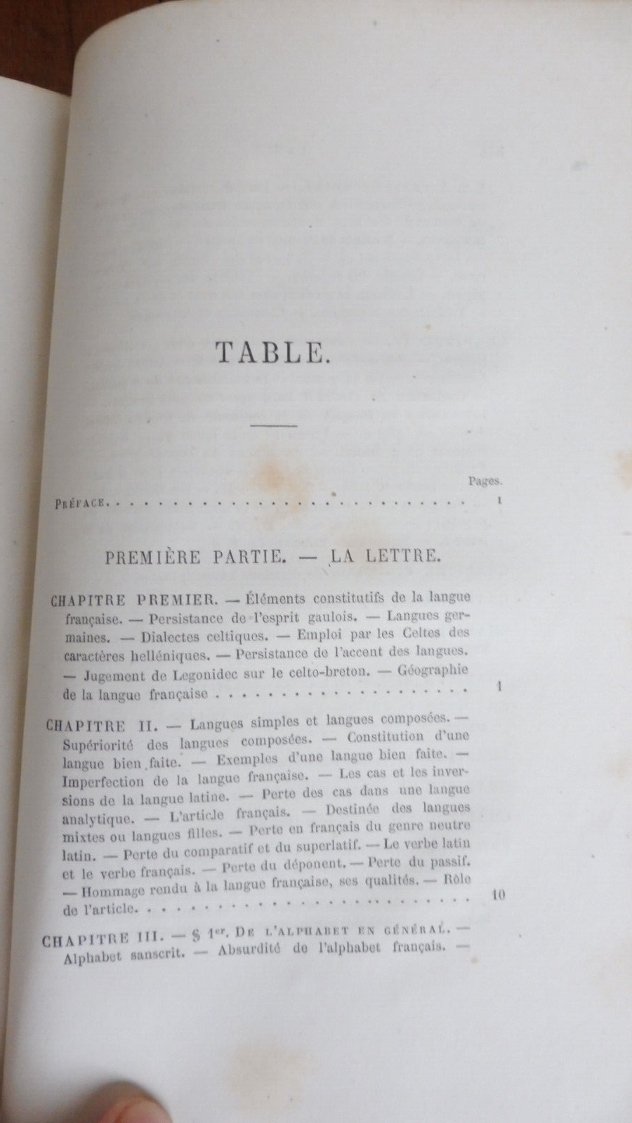Langue nationale des Français, ou la lettre et l'esprit (H. Hardy) 1876