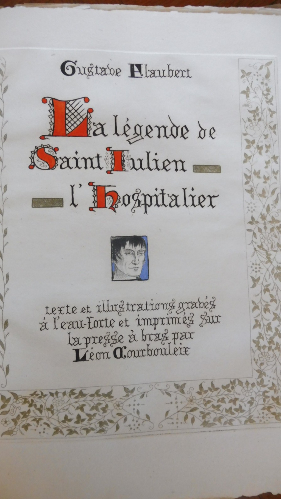 La Légende de Saint Julien l'Hospitalier (Flaubert) s.d. illus. Courbouleix
