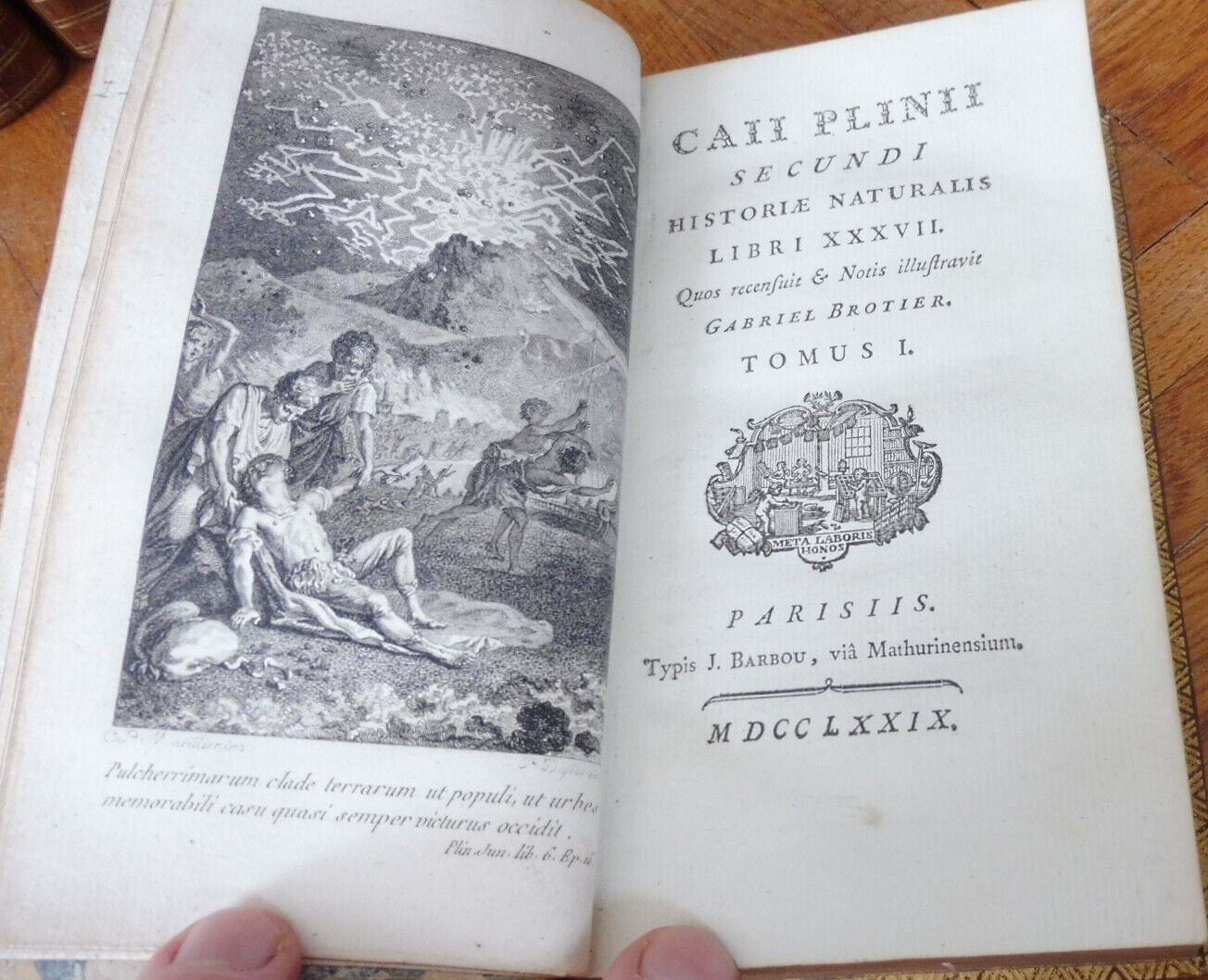 Historiae naturalis, traduction et notes de Gabriel Brotier (Pline) 1779 6/6