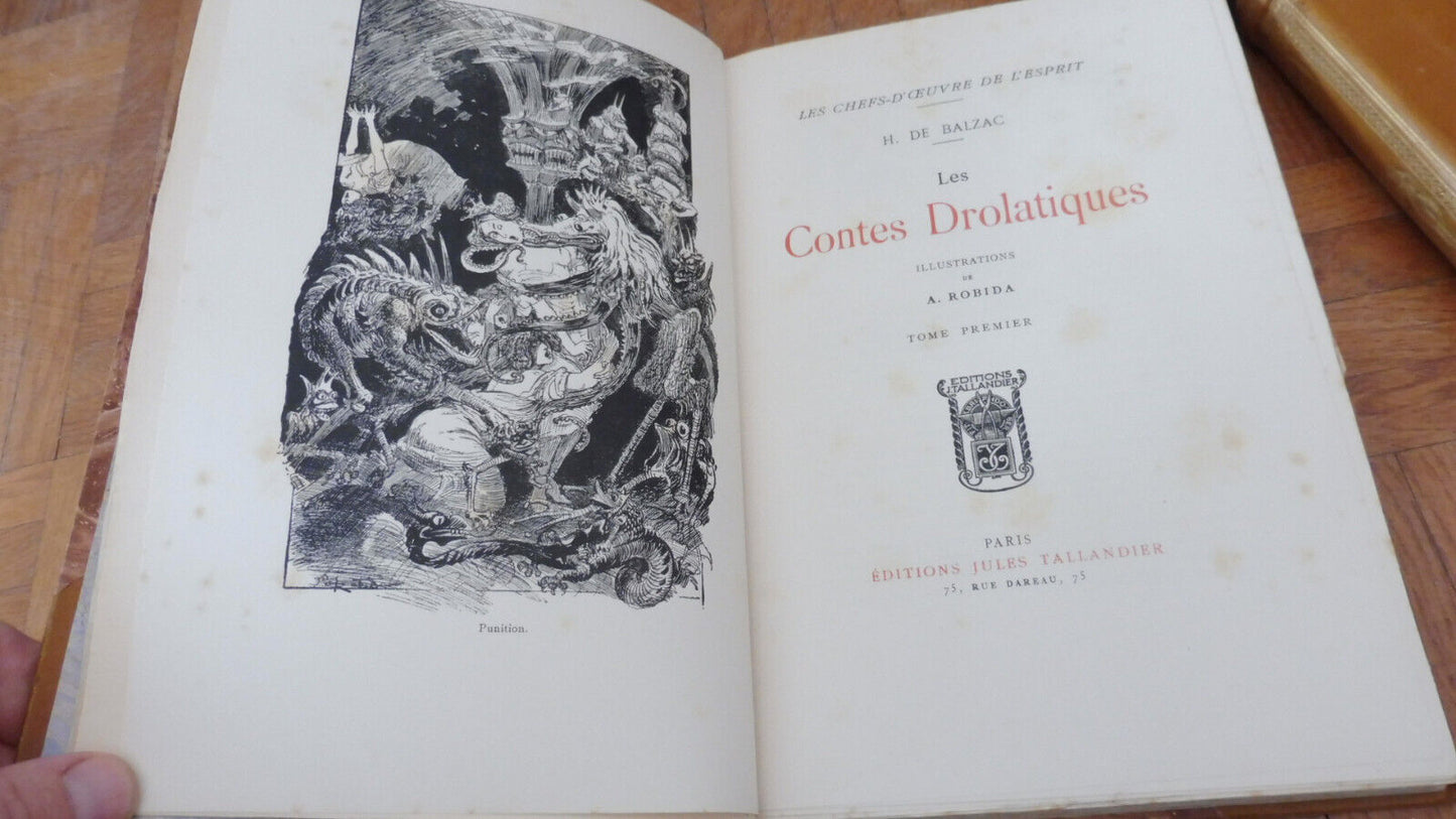 Les Contes drolatiques (Balzac) s.d. illus. Robida 3/3